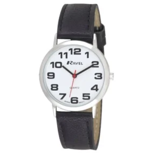 Large Face Watch - Black
