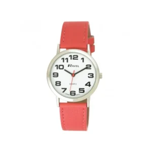 Large Face Watch - Red