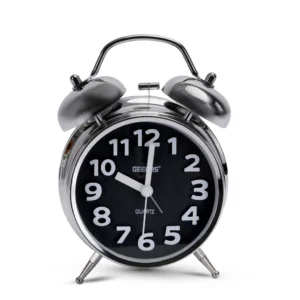 Geepas Twin Bell Alarm - Black