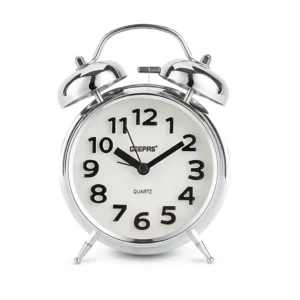 Geepas Twin Bell Alarm - White